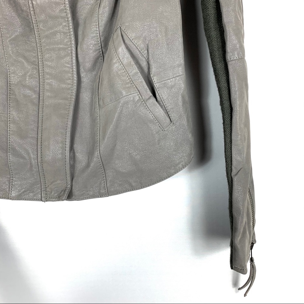 Free People Faux Leather Jacket - Picture 6 of 9